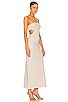 view 3 of 4 x REVOLVE Mambo Midi Dress in Cristal