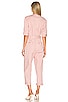 view 3 of 3 Flying Private Jumpsuit in Pale Pink