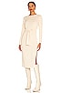 Rib Knit Midi Dress, view 1 of 4, click to view large image.