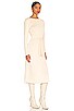 Rib Knit Midi Dress, view 2 of 4, click to view large image.