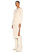Rib Knit Midi Dress, view 3 of 4, click to view large image.