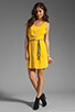 view 2 of 5 Hanover Woven Dress w. Belt in Banana Yellow