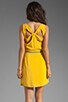 view 4 of 5 Hanover Woven Dress w. Belt in Banana Yellow