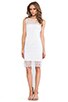 view 1 of 4 Tisa Crochet Lace Dress in Optic White