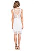 view 3 of 4 Tisa Crochet Lace Dress in Optic White