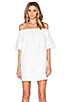 view 1 of 5 Manda Dress in White