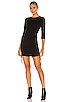 view 1 of 3 MINIVESTIDO in Black