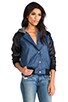 Cove Hoodie Bomber Jacket, view 3, click to view large image.