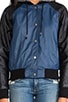 Cove Hoodie Bomber Jacket, view 5, click to view large image.