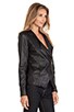 view 3 of 4 Odette Faux Leather Jacket in Black