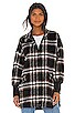 view 2 of 5 PLAID TIMES コート in Black