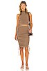 view 4 of 4 Bb Dakota Cinch By Cinch Skirt in Toffee