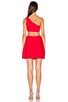 view 3 of 3 Jacquelln Mini Dress in Red Berry