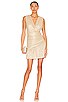 Ruched Mini Dress, view 1 of 4, click to view large image.