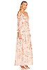 Chiffon Maxi Dress, view 2 of 3, click to view large image.