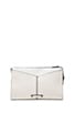 view 2 of 4 Angled Slip Pocket Clutch in White