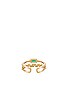 view 3 of 3 Diana Ring in Emerald