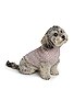 view 3 of 4 COZYCHIC RIBBED PET SWEATER ペット用セーター in Heathered Vintage Rose & Ballet Pink