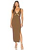 view 1 of 3 Zahara Knit Midi Dress in Twig
