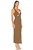 view 2 of 3 Zahara Knit Midi Dress in Twig