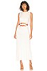 view 1 of 4 Effie Knit Cut Out Dress in Ivory