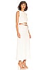 view 2 of 4 Effie Knit Cut Out Dress in Ivory