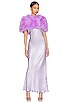 view 4 of 4 Moondance Strapless Midi Dress in Lilac