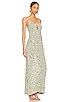 view 2 of 3 Willow Knit Maxi Dress in Sage Marle