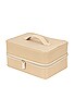 view 2 of 5 The Hanging Cosmetic Case in Beige