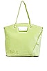 view 1 of 5 The Terry Tote in Lime
