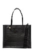 view 1 of 3 Work Tote in Black Croc