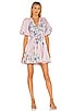 Sahar V Neck Mini Dress, view 1 of 4, click to view large image.