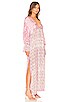 view 2 of 3 Hera Caftan Dress in Orchid Pink