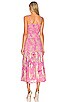 view 3 of 4 MIDI 원피스 in Pink