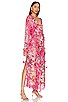 view 2 of 3 TULA 카프탄 원피스 in Carnation Pink