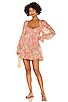 view 4 of 5 x REVOLVE Bloom Babydoll Dress in Pink