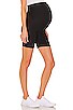 Spacedye Cruiser Maternity Biker Short, view 2 of 4, click to view large image.