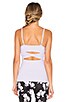 view 4 of 5 x kate spade Cinched Back Bow Tank in Lilac Charm