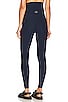 view 3 of 4 Love the Bump Maternity Pocket Midi Legging in Nocturnal Navy