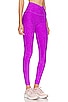 view 2 of 4 Spacedye At Your Leisure Legging in Vivid Plum Heather