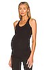 Supplex Maternity Long Racerback Cami, view 1 of 4, click to view large image.