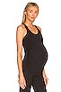 Supplex Maternity Long Racerback Cami, view 2 of 4, click to view large image.