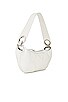 view 3 of 4 Mini Amira Bag in White