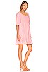 view 2 of 3 SQUARE NECK SMOCKED ドレス in Cherry Blossom