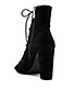 view 3 of 5 Ripley Lace Up Bootie in Black Kidsuede