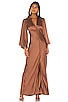 view 4 of 4 Shila Long Dress in Copper