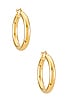 view 1 of 2 BOUCLES D'OREILLES SADE in Gold