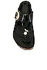 view 4 of 5 Gizeh High Shine Big Buckle Sandal in Black