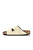 view 5 of 5 Arizona Soft Footbed Sandal in Almond