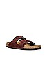 view 2 of 5 Arizona Soft Footbed Sandal in Chocolate